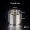 44 Tamaños en Stock Tetera de Vidrio para Agua Filtro Grabado Acero Inoxidable Filtro de Té Filtro Antiderrames de Té