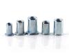 Tuerca remache de cabeza plana raya vertical acero al carbono remache tapa de tornillo cabeza avellanada zinc blanco zinc azul zinc blanco M3M4M5M6M8M10M12