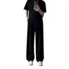 Pantalones Rectos de Moda Simple Estilo Coreano High Street para Hombre, Otoño, Tendencia, Versátiles, Cómodos, Casuales, Largos