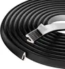 Tiras Selladoras para Puertas y Ventanas de Venta Caliente Transfronterizas, Sellado Aislante de Sonido para Huecos de Puertas, Reducción de Ruido para Puertas de Madera, Tiras Selladoras Anticolisión para Marcos de Puertas, A prueba de Viento y Aislamiento Térmico