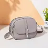 Bolso Cruzado de Hombro Único de Moda Transfronterizo 2025, Bolso Versátil de Múltiples Capas de Alto Valor Elegante y Simple para Mujeres de Mediana Edad