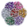 Cross-border venda quente 4.5mm2100 prata fundo pontiagudo diamante mesa de casamento unha acessórios de cabelo roupa caixa decorativa DIY