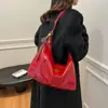 Bolsa Tote Retrô para Compras Transfronteiriças Moda Feminina Casual Bolsa de Ombro Artística Grande Capacidade Bolsa de Braço