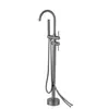 Grifo de bañera de suelo columna de cobre grifo de bañera control automático de agua fría y caliente para el hogar hotel venta al por mayor de fábrica grifo