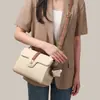 Bolsa 2026 Nuevo Modelo Bolso Cruzado de Piel Genuina con Acabado de Alta Gama, Bolso de Mano Ligero de Lujo para Viajes, Bolso de Hombro Único para Mujer