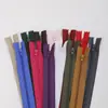 Nueva venta caliente en stock No. 3 pantalones de cierre oculto cremallera de nailon tapeta de pantalón de traje cremallera corta ventas directas de fábrica