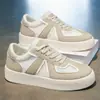 Zapatos de Verano para Hombre Estilo Nuevo Transpirables de Lona para Hombre Estudiante Modernos Versátiles Suela Gruesa Deportivos Casuales Tenis Zapatos de Moda
