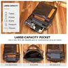 Bolso de hombro para hombre de negocios casual transfronterizo, bolso cruzado de piel de vaca de capa superior