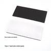 Tipo Colmeia Retangular de Diamante 150*62mm Almofada Antiderrapante Folha de Lixamento Acessórios Padrão Plano Prensado Almofada Antiderrapante com Adesivo