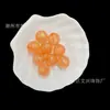 Cuentas Redondas con Purpurina Fina tipo Gelatina de 6-16mm Accesorios para Joyería DIY Cadena para Teléfono Móvil Pulsera Materiales para Enhebrar Hechos a Mano