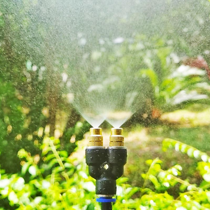 双头雾化快插喷头（平行款）