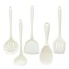 Espátula de Silicone Transfronteiriça para Panelas Pegajosas, Espátula de Cozinha, Colher de Sopa Doméstica Resistente a Altas Temperaturas, Escumadeira, Pincel de Óleo, Conjunto de Utensílios de Cozinha Atacado