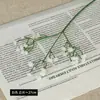 Simulação de gipsófila única cola macia mão flor falsa casamento segurando flor decoração de mesa de casa pequena gipsófila fresca