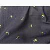 Guangzhou Zengcheng Popular Acolchado Bordado Acolchado Algodón Bordado Tela de Mezclilla Hilo de Bordar Colorido Material para Pantalones con Lazo