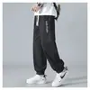 Pantalones minimalistas para hombre transfronterizos, nueva colección otoño/verano, corte holgado, modernos, pierna cónica, pantalones versátiles para el trabajo, pantalones casuales