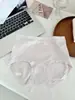 Venda en X, microcompresión, control de abdomen, tiro alto, entrepierna 100% algodón, calzones triangulares amigables con la piel para mujer