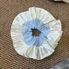 Scrunchie de Cetim Oversized Franzido Estilo Ballet Francês com Toque de Luxo e Borda Franzida
