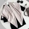 Nuevo Chal Transpirable con Aire Acondicionado Seda Artificial 90*90cm Pañuelo Cuadrado Elegante Turbante para Mujer Pañuelo de Seda Estampado Elegante