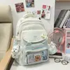 Mochila Nueva de Moda Estilo Japonés de Alta Apariencia Fresca y Dulce para Estudiantes de Secundaria Femeninas, Ligera y de Gran Capacidad