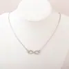 Joyería Sencilla Transfronteriza Europea y Americana Número de la Suerte 8 Pulsera de Amor Infinito para Mujer Joyería Clásica Popular Venta al por Mayor