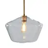 Luminária Pendente de Vidro Nórdica para Balcão de Bar, Vitrine de Loja, Restaurante Ocidental, Café, Design Pós-Moderno de Luxo Leve com um Estilo Criativo e de Luxo Leve