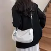 Bolsa Feminina Casual Almofada Mais Vendida de 2025, Bolsa Fashion de Grande Capacidade, Bolsa Transversal/de Ombro Versátil Estilo Coreano Tendência, Design Simples