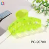 Pinza Grande para Cabello de Calabaza de Color Vidrio Versátil Pinza de Tiburón de Gama Alta para la Parte Posterior de la Cabeza Accesorios para el Cabello Venta al por Mayor