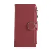 Capa de Couro para Celular Honor Magic8Lite Fivela Redonda Zíper Estilo Transversal X5C/Play 70Plus