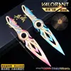 Mercancía de Valorant: Shuriken Giratorio Flor Caída Modelo de Metal - Arma Cuerpo a Cuerpo Flor de Cero en Floración