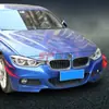 Cuchilla de aire ST Sports general para automóvil ABS cuchilla de aire de desviación modificada para coche spoiler de parachoques delantero Rojo Azul amarillo