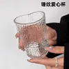 Copo de Vinho para Whisky Copo de Água de Vidro Resistente ao Calor para Uso Doméstico Copo para Beber Frutas no Verão Copo para Bebida Fria Cerveja Copo de Vinho de Alto Valor de Cor Embossado