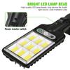 Nueva Luz LED Solar de Pared para Exterior Transfronteriza Inducción del Cuerpo Humano Luz de Jardín Iluminación de Pared para el Hogar Control Remoto Luz de Calle