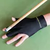 Luvas de Sinuca com Três Dedos Livres, Design Fino Antiderrapante Absorvente de Suor, Cor Preta Profissional
