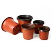 Maceteros para Plantones de Dos Colores al por Mayor, Maceteros de Plástico PP Engrosado, Maceteros Desechables de Plástico Blando para Plantones de Jardinería con Logo Impreso