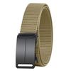 [melhora de conforto] cinto tático de nylon de alta elasticidade com fivela automática masculina, cinto de lona casual para jovens e meia-idade