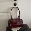 Estilo europeo y americano, de alta gama, bolsa Boston de gran capacidad, nueva colección otoño 2026, con un diseño simple y versátil, adecuada para llevar al hombro o en la mano
