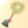 Atacado Pulseiras de Contas Redondas Bodhi de Dopamina, Contas Bodhi Oleosas e Brilhantes, Pulseiras Esculpidas na Raiz para Homens e Mulheres, Contas Budistas, Contas Redondas Bodhi