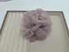 Grampo de Cabelo Preto com Renda em Forma de Rosa Estilo Francês, Presilha de Tubarão Ultra-Fada e Suave para a Parte de Trás da Cabeça, Acessório de Cabelo de Luxo Leve e de Alta Qualidade
