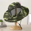Chapéu masculino de verão com aba larga para atividades ao ar livre, pesca, proteção solar UV, chapéu de sol para canteiro de obras