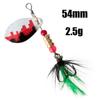 Señuelo Depredador Tiburón Spinnerbait Metálico Cuchilla de Hierro Señuelo Falso Compuesto Venta al por Mayor Equipo de Pesca Accesorios para Señuelos/Spinnerbait de Spinning