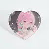 Colgantes de estrella de gema acrílica personalizados, figuras de pie, mercancía, llaveros, personalización de fotos DIY