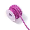 Tubos de Vidrio Redondos con Tiras de Pedrería Transfronterizos, Accesorios para Joyería, Accesorios para Ropa, Corbatas de Moño, Cordones Colgantes, Tubos de Pedrería al por Mayor