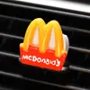 Ambientador de Coche para Rejilla de Aire Acondicionado, Perfume, Papas Fritas, Pan, Adorno Decorativo Creativo de Interior de Coche de Moda