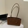 Bolso Retro de Alta Gama para Mujer Otoño 2025 Nuevo Moda de Nicho Estampado de Leopardo Bolso Tote Bolso de Hombro para Viajero