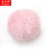 Bola de pelo de conejo de 5-6 cm, colgante de joyería de primavera, accesorios para tocados, accesorios de bricolaje, accesorios para tocados, venta al por mayor