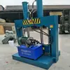 Máquina de Corte Hidráulica para Tambor Grande Azul de Plástico de 200 Litros, Tesoura Hidráulica Vertical para Sucata, Tesoura Pórtico