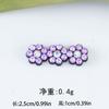 Zhaoshun - Nuevas pegatinas de flores de diamantes de imitación de una sola fila, flores de diamantes de imitación no tejidas, horquillas para el cabello, accesorios decorativos florales