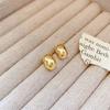 Pendientes de temperamento pequeño, sencillos, retro franceses, para mujer, de lujo ligero, de alta gama, con personalidad de nicho, joyería para las orejas al por mayor