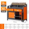 Bancada CNC Mesa de Ferramentas para Oficina CNC Armário Porta-Ferramentas HSK63 Prateleira de Armazenamento BT40