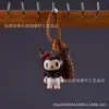 Figura de Dibujos Animados Mario Kuromi Talla y Ensamblaje Creativo en Madera Llavero Lindo y Relajante Muñeca Xiaohongshu